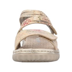 Rieker sandal - beige/multi 60464-90