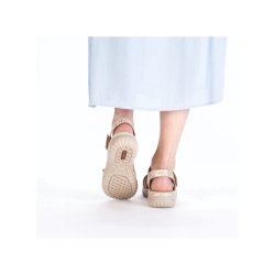 Rieker sandal - beige/multi 60464-90