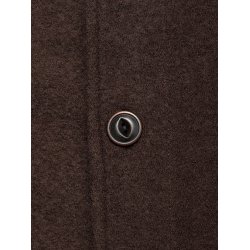 Blue de Gnes Kojima wool jacket - chocolate 