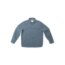 Blue de Gnes Nagano overshirt - dark slate 