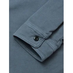 Blue de Gnes Nagano overshirt - dark slate 