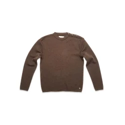Blue de Gnes Toyama knit - brown 