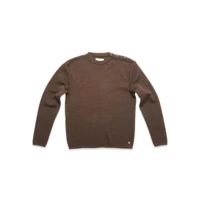 Blue de Gnes Toyama knit - brown 
