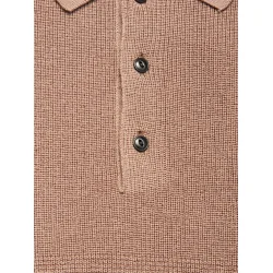 Blue de Gnes Porto polo knit - Funghi 