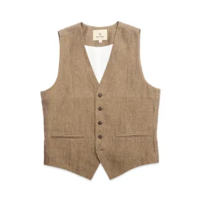 Blue de G�nes Canna Lin Gilet - grey mel