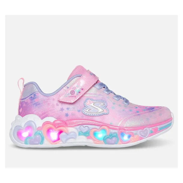 SKECHERS  Eternal Heart Lights 302696N - Light Pink Mult