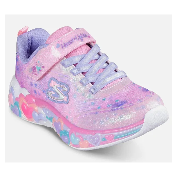 SKECHERS  Eternal Heart Lights 302696N - Light Pink Mult