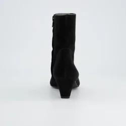 Paul Green suede stvle  - sort 8288