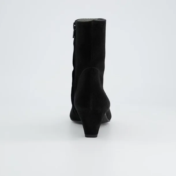 Paul Green suede stvle  - sort 8288