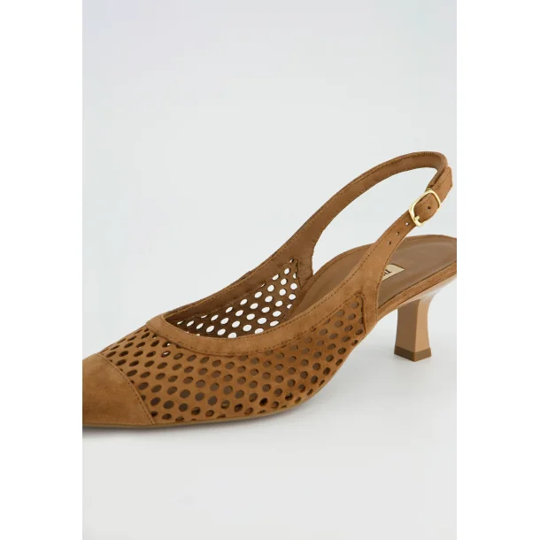 Paul Green sling back - brun 6222-019