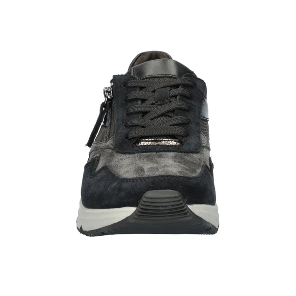 Gabor suede rollingsoft sneakers  - sort/gr� 7687867