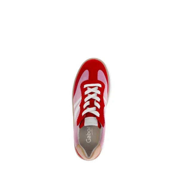 Gabor sneakers  - Rd/lyserd 66435