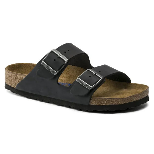 Birkenstock Arizona - sort (smal model)