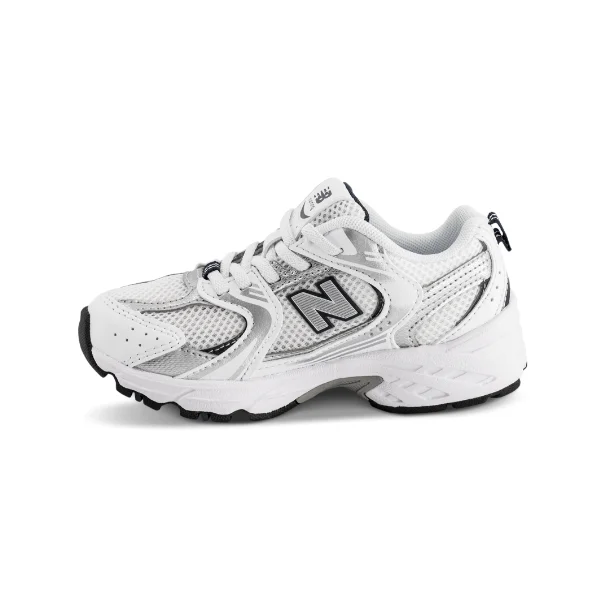 New Balance 530 kids - hvid m. s�lv PZ530SB1