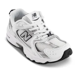 New Balance 530 kids - hvid m. s�lv PZ530SB1