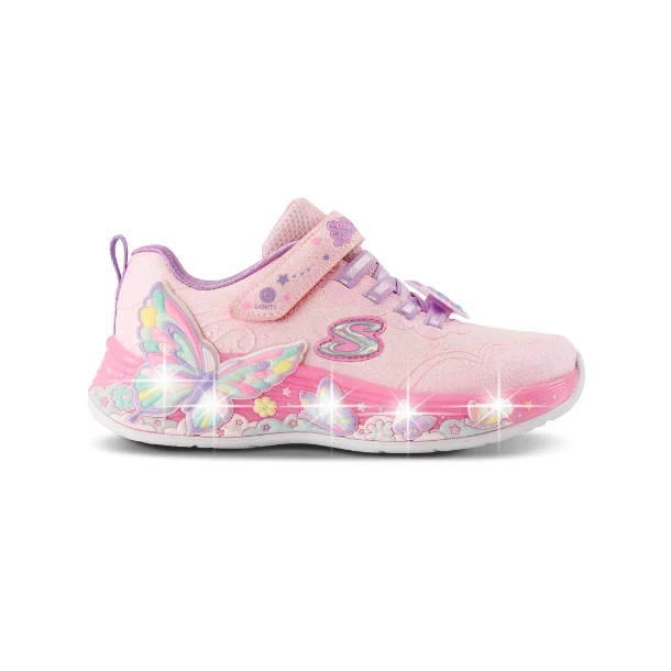 SKECHERS S-Lights Butterfly Bliss Sneaker - Rosa 303065L