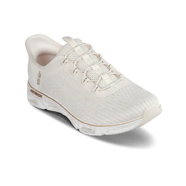 SKECHERS Slip-ins Glide-Step Gratify Pace Sneaker - Beige 104610 