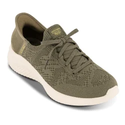 SKECHERS Martha Stewart Slip-ins Ultra Flex 3.0 Sneaker - Gr�n 158911