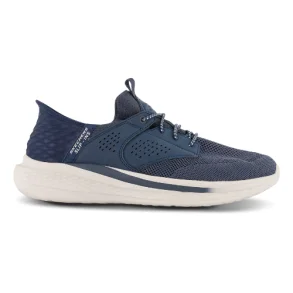 SKECHERS Slip-ins Relaxed Fit Slade Caster Sneaker - navy210889