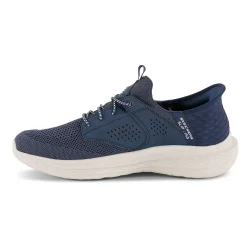 SKECHERS Slip-ins Relaxed Fit Slade Caster Sneaker - navy210889