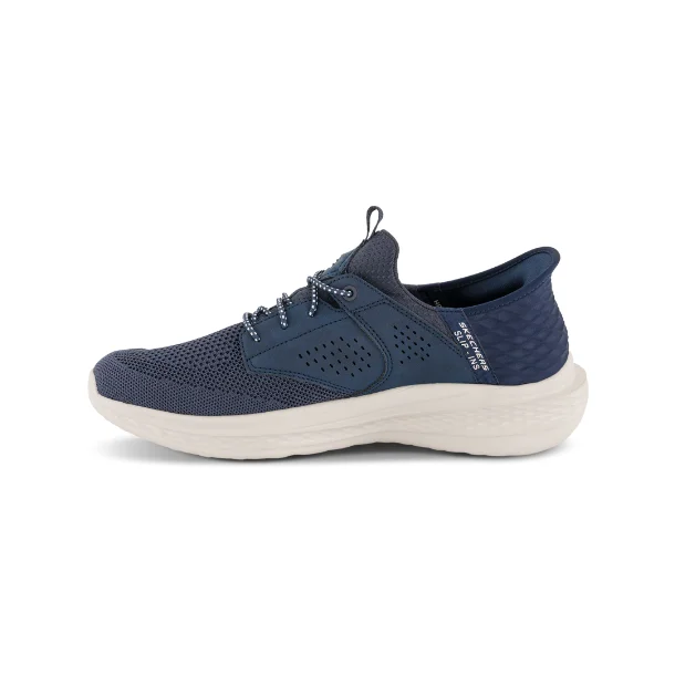 SKECHERS Slip-ins Relaxed Fit Slade Caster Sneaker - navy210889