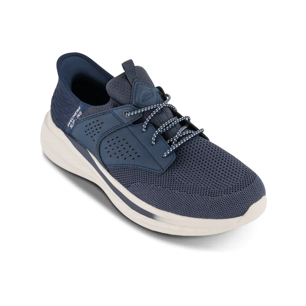 SKECHERS Slip-ins Relaxed Fit Slade Caster Sneaker - navy210889