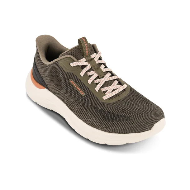 SKECHERS Slip-ins Relaxed Fit Garner Ellis Sneaker - Olive 211369