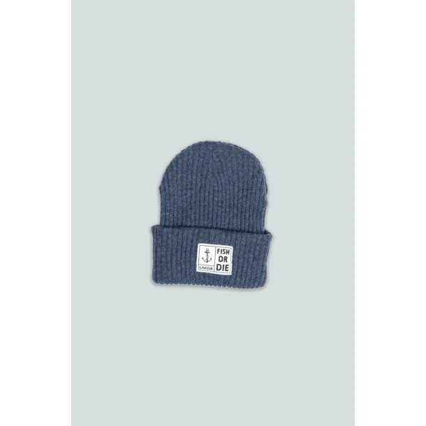 LAKOR Fish or Die Beanie - Navy 