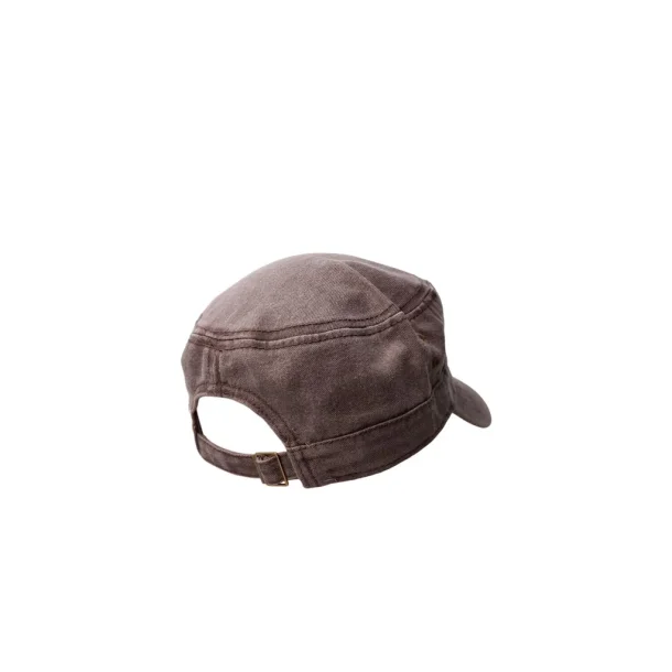 Black Colour Glenna cap - Coffe 