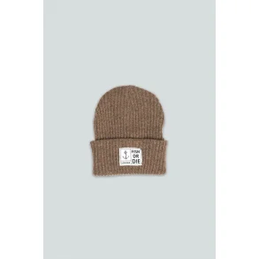 LAKOR Fish or Die Beanie - Light brown 