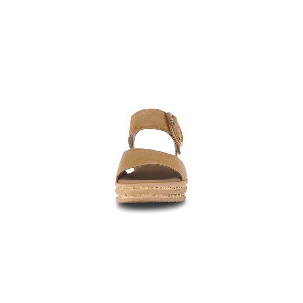 Gabor sandal med kileh�l - brun 8455014 