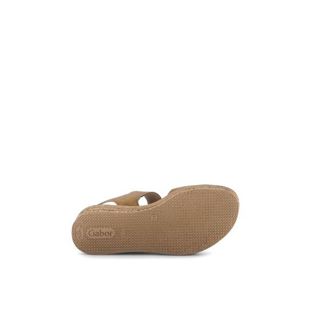 Gabor sandal med kileh�l - brun 8455014 