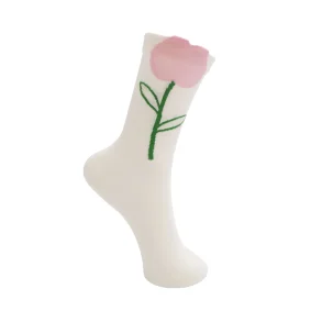 Black Colour BCElira sock - creme 