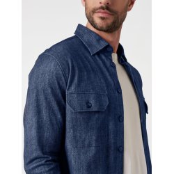 Desoto Casual overshirt Kent - navy denim 93683-3