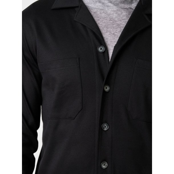 Desoto overshirt - sort 87480-3 