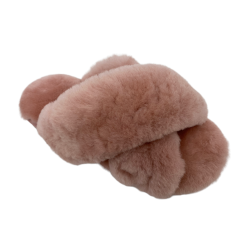 Woolies hjemmesko - fawn 1025 cross luxe