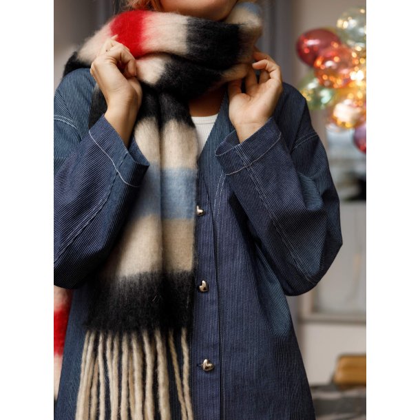 Black Colour BCPortobello scarf - bl mix