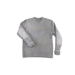 Rains Sapa knit crew - Vintage white/black 