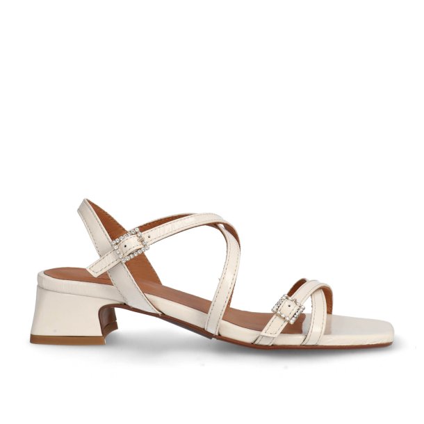 Billi Bi sandal m. hl - cream A4242 