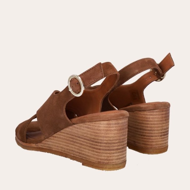 Billi Bi sandal m. hl - dark congac A6430