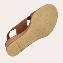 Billi Bi sandal m. hl - dark congac A6430