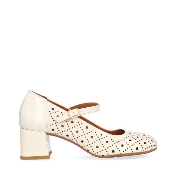 Billi Bi  Mary Janes m. h�l - beige 