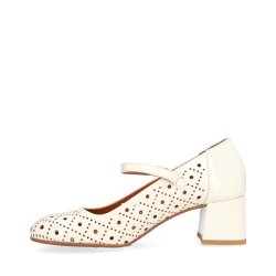 Billi Bi  Mary Janes m. h�l - beige 