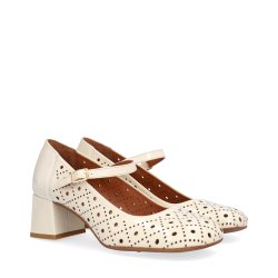Billi Bi  Mary Janes m. h�l - beige 