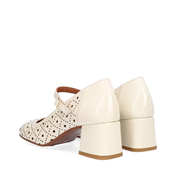 Billi Bi  Mary Janes m. h�l - beige 
