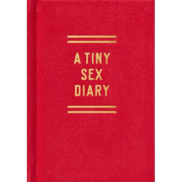 Table book - A Tiny SEX diary (bog) 