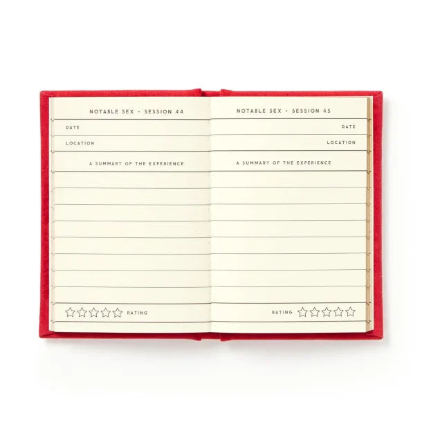 Table book - A Tiny SEX diary (bog) 