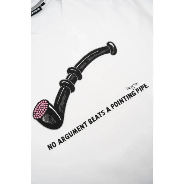 LAKOR Lakridspibe T-shirt - Star white 