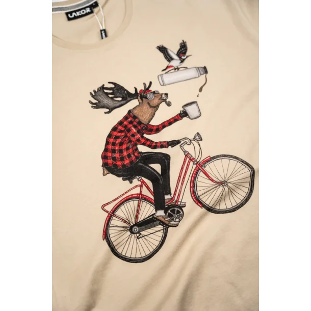 LAKOR OFF to Work T-shirt - White Pepper 