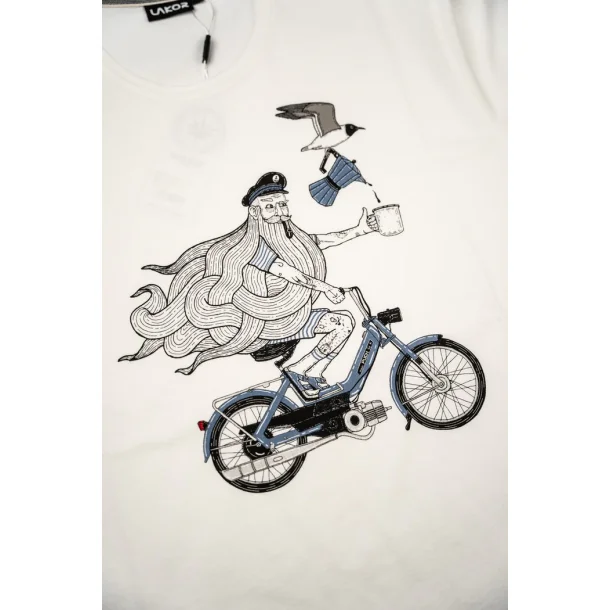LAKOR Coffee On the Go T-shirt - star white 
